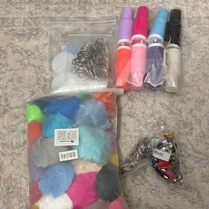 Colorful Craft Supplies Set